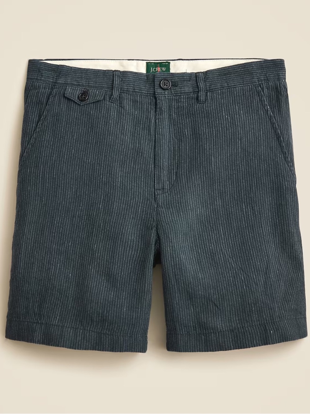 J crew 7" linen short